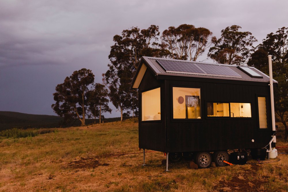 off grid tiny house